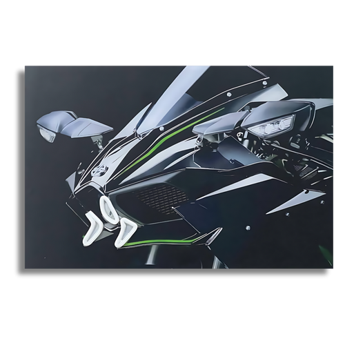 KAWASAKI H2 POSTER